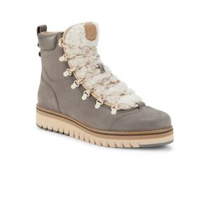 Cole Haan Zerogrand Xplor Faux
Shearling Hiking Boots, Grey
